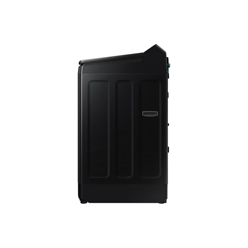 Samsung 12 kg 5 Star AI Wash Top Load Washing Machine with Heater, Eco Bubble, BubbleStorm, Dual Storm Pulsator, Soft Close Lid, Black Caviar (WA80F12B6B, 2025 Model)