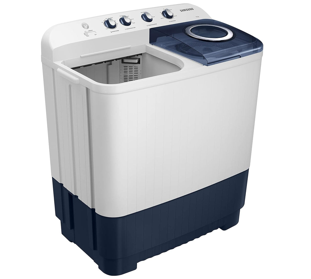 Samsung 9.5kg 5-Star Semi-Auto Washer (Hexa Storm, Turbo Dry, Gray) (WT95A4200LL)