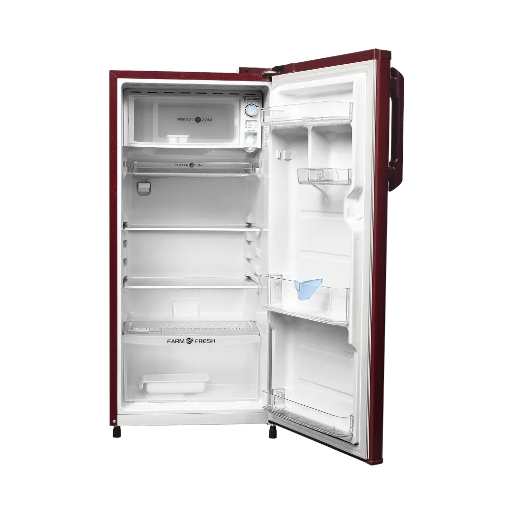 Midea 190 L 1 Star Direct Cool Refrigerator , Wine MRD190D1XPAW