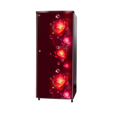 Midea 190 L 2 Star Direct Cool Refrigerator (Wine Flower, Handle) MRD190D2HPCW