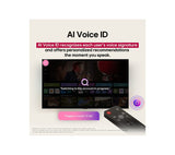 LG 126 cm (50) 4K UHD AI TV), α7 AI Processor Gen8, FILMMAKER MODE™, with Dolby Atmos  (50UA83006LA) 2025