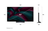 LG 164 cm OLED evo AI Smart TV With Dolby Atmos (OLED65C56LA, Black)