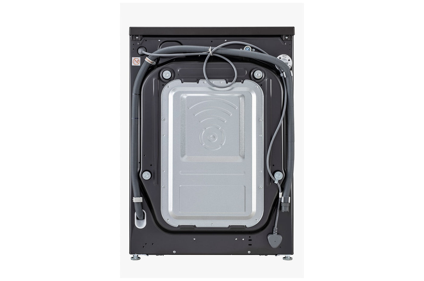 LG 12 Kg (Wash) / 7 Kg (Dry), AI Direct Drive Technology, Steam+ & Wi-Fi Front Load Fully Automatic Washer Dryer (FHD1207STB, Intelligent & Convenient Fabric Care & Turbowash 360, Platinum Black)