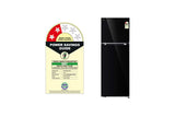 LG 343L 2 Star Double Door Refrigerator, Convertible, Smart Diagnosis™, Black Mirror Finish, GL-S382SBMY