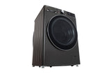 LG 12 Kg (Wash) / 7 Kg (Dry), AI Direct Drive Technology, Steam+ & Wi-Fi Front Load Fully Automatic Washer Dryer (FHD1207STB, Intelligent & Convenient Fabric Care & Turbowash 360, Platinum Black)