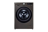 LG 12 Kg (Wash) / 7 Kg (Dry), AI Direct Drive Technology, Steam+ & Wi-Fi Front Load Fully Automatic Washer Dryer (FHD1207STB, Intelligent & Convenient Fabric Care & Turbowash 360, Platinum Black)
