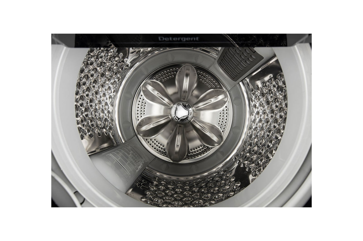 LG 10Kg Top Load Washing Machine, In-Built Heater, TurboWash™, AI Direct Drive™, Onyx Black TX510SWO