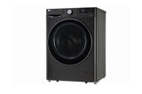 LG 12 Kg (Wash) / 7 Kg (Dry), AI Direct Drive Technology, Steam+ & Wi-Fi Front Load Fully Automatic Washer Dryer (FHD1207STB, Intelligent & Convenient Fabric Care & Turbowash 360, Platinum Black)