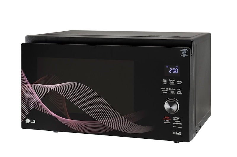 LG MJEN326UH microwave interior