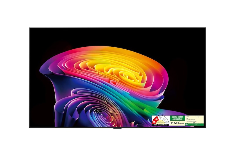 LG OLED55C6PLA front view