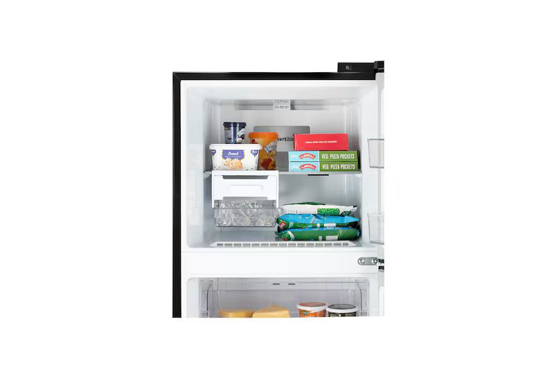 LG 343L 2 Star Double Door Refrigerator, Convertible, Smart Diagnosis™, Black Mirror Finish, GL-S382SBMY