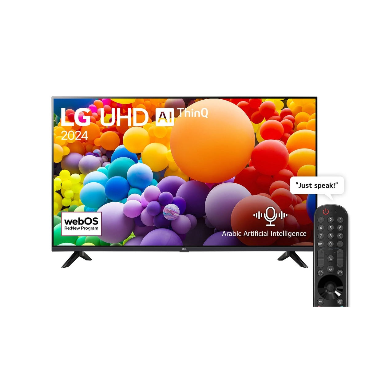 LG 43UT73006LA 43-Inch 4K UHD Smart TV, (α5 AI Processor Gen7, Freeview Play and Amazon Alexa, 60Hz), Ashed Blue
