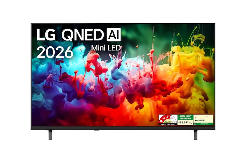 LG 55QNED70BLA front view