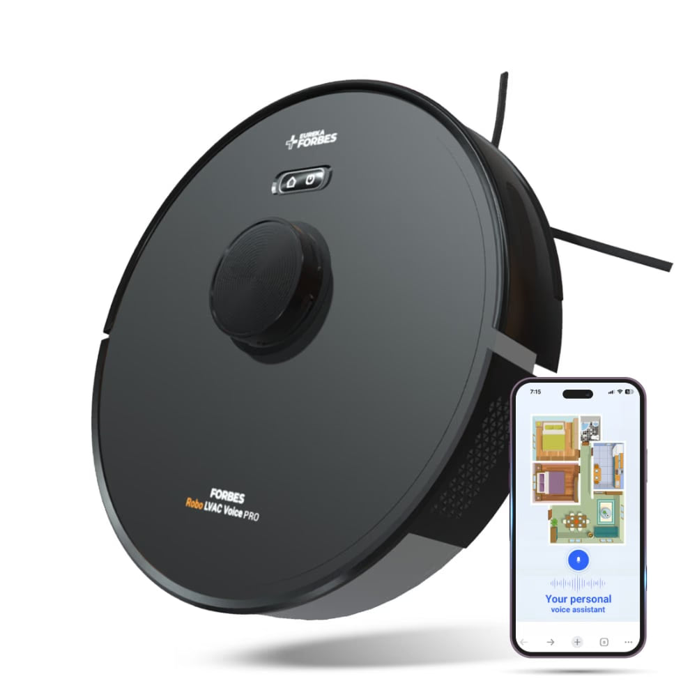 Eureka Forbes Lvac Voice Pro Robotic Vacuum Cleaner