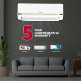 Hitachi 1 Ton 3 Star Inverter Split AC | 100% Copper | ice Clean Technology | 4 Way Swing | Xpandable+ (iZen 3400SXL, RAS.G312PCBISS | White) 2025 Model