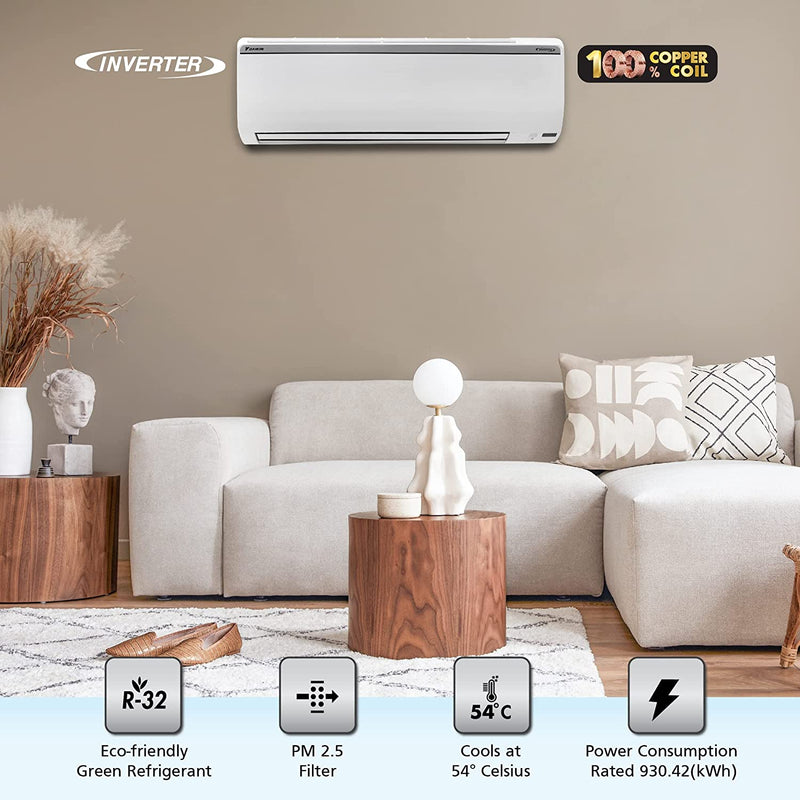 Daikin 1.5 Ton 3 Star Inverter Split Ac FTKL50UV16V – Electronic Paradise