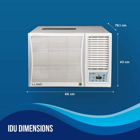 Elevate comfort with the best air conditioner - Lloyd 5-Star Window AC.