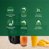 Philips Viva Collection Juicer HR1863/20: 2-Litre capacity for efficient juice making.